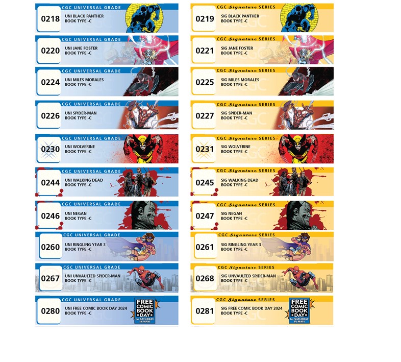 CGC's Custom Label Series CGC